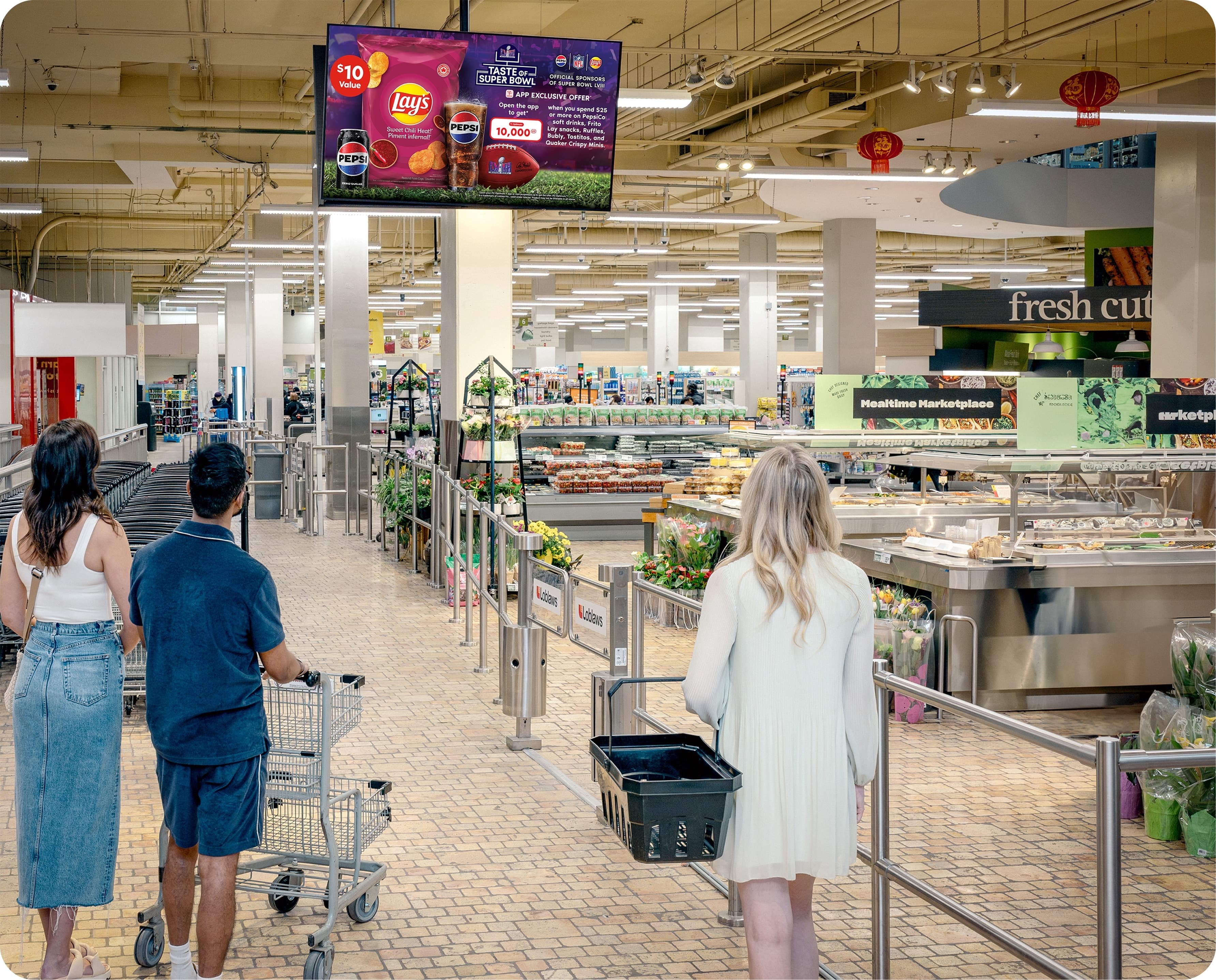 Grocery store advertisement